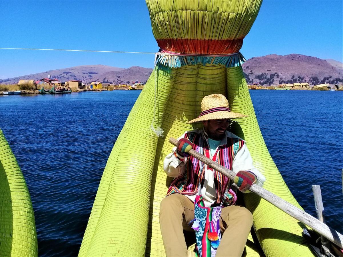Titicaca Habitacion Panoramica Vista Al Amanecer Villa Puno Ngoại thất bức ảnh