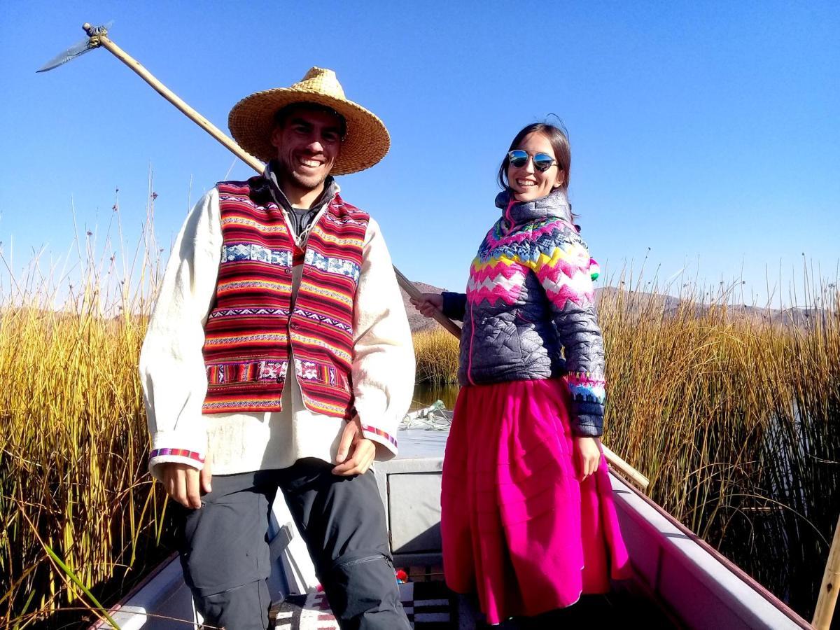 Titicaca Habitacion Panoramica Vista Al Amanecer Villa Puno Ngoại thất bức ảnh