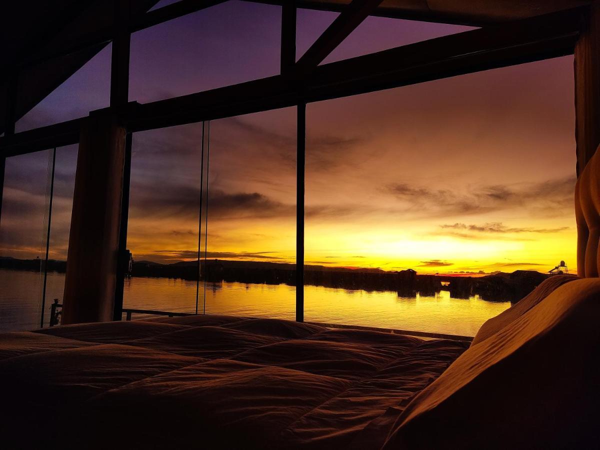Titicaca Habitacion Panoramica Vista Al Amanecer Villa Puno Ngoại thất bức ảnh