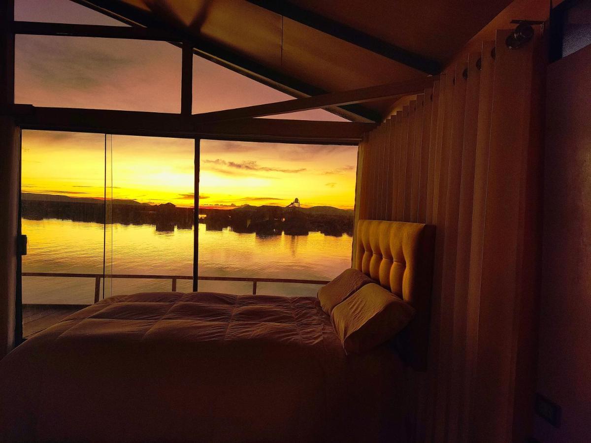 Titicaca Habitacion Panoramica Vista Al Amanecer Villa Puno Ngoại thất bức ảnh