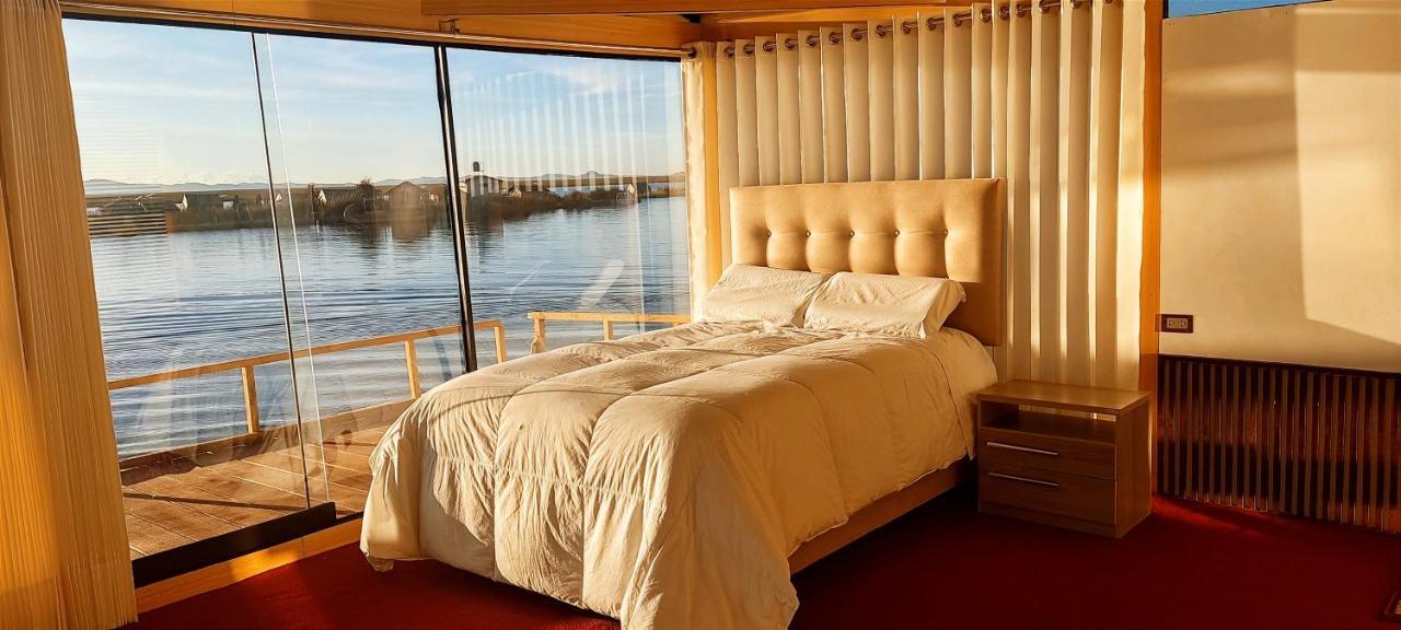Titicaca Habitacion Panoramica Vista Al Amanecer Villa Puno Ngoại thất bức ảnh
