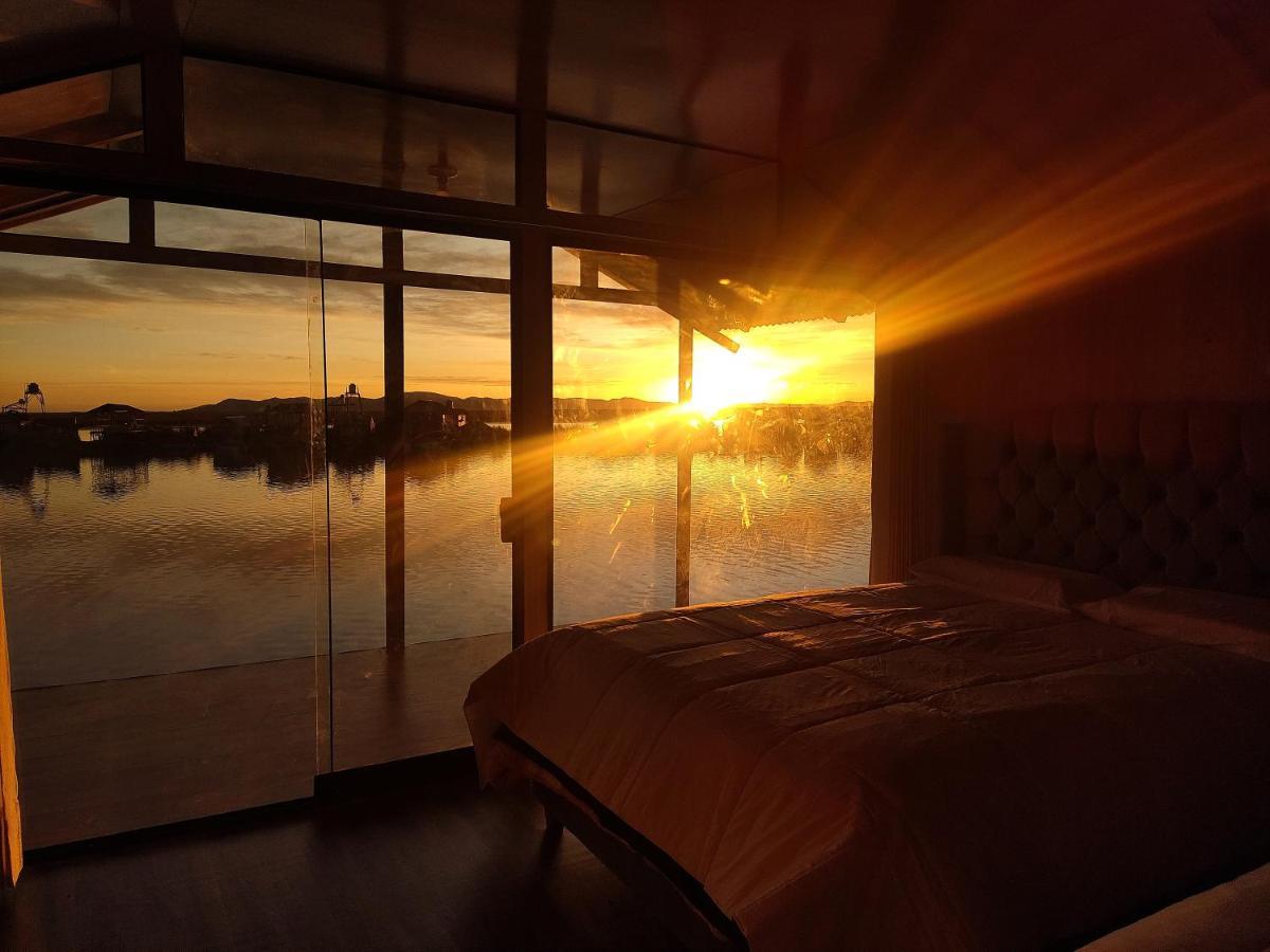Titicaca Habitacion Panoramica Vista Al Amanecer Villa Puno Ngoại thất bức ảnh