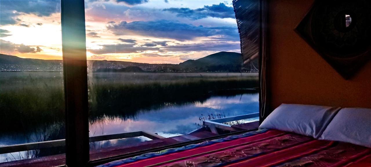 Titicaca Habitacion Panoramica Vista Al Amanecer Villa Puno Ngoại thất bức ảnh