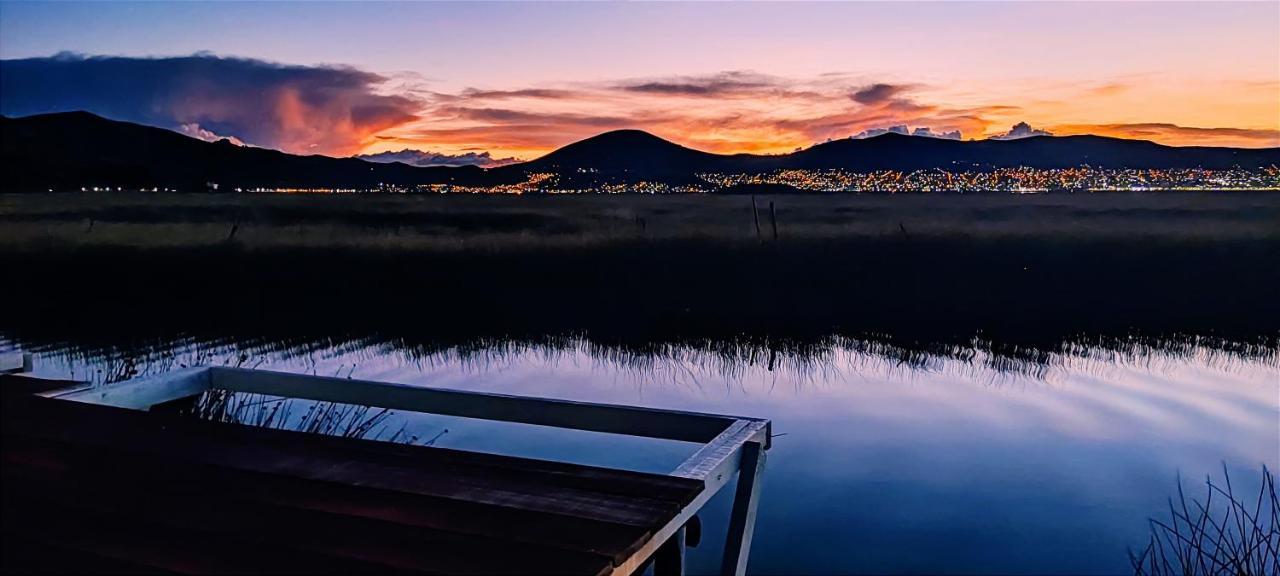 Titicaca Habitacion Panoramica Vista Al Amanecer Villa Puno Ngoại thất bức ảnh