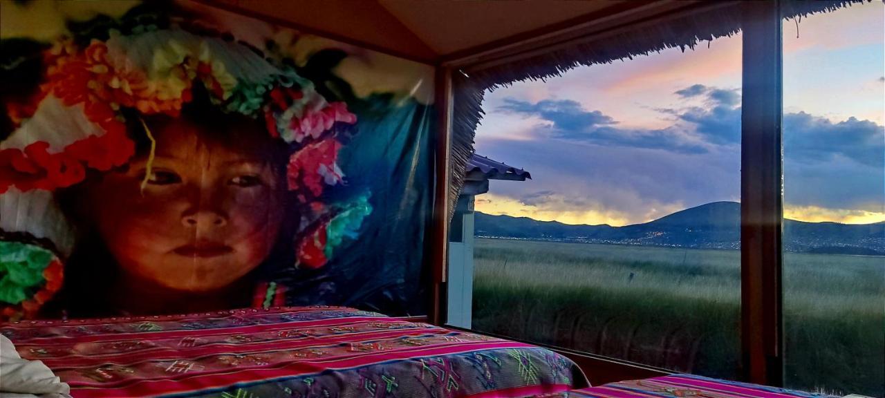 Titicaca Habitacion Panoramica Vista Al Amanecer Villa Puno Ngoại thất bức ảnh