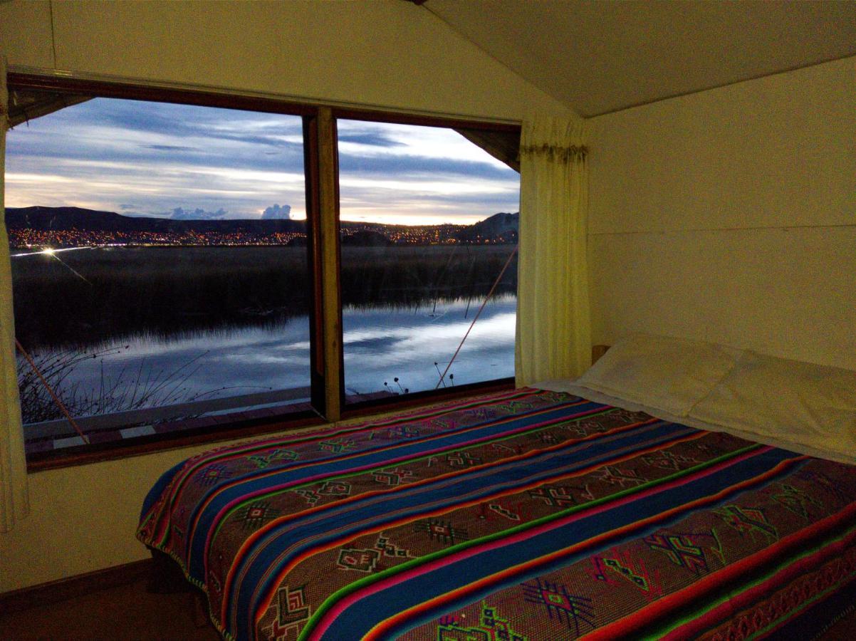 Titicaca Habitacion Panoramica Vista Al Amanecer Villa Puno Ngoại thất bức ảnh