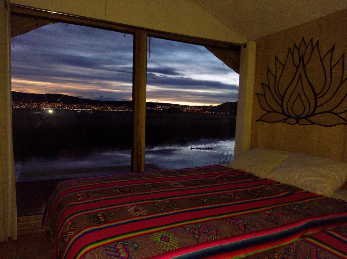 Titicaca Habitacion Panoramica Vista Al Amanecer Villa Puno Ngoại thất bức ảnh