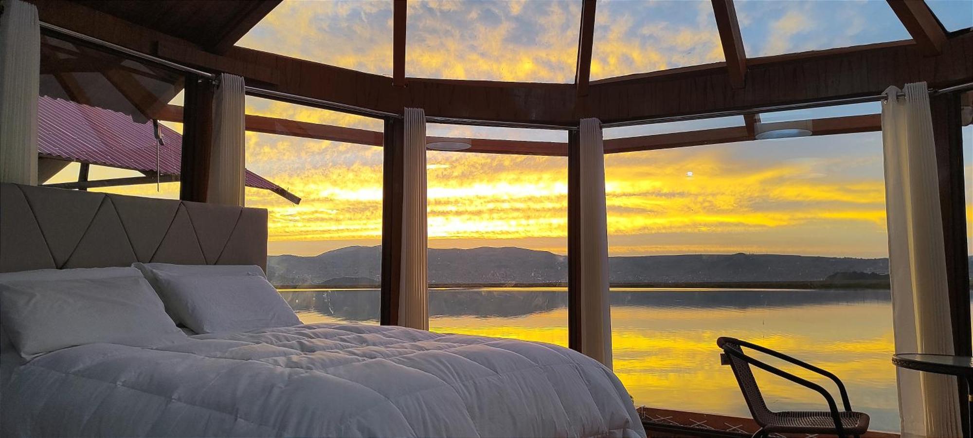 Titicaca Habitacion Panoramica Vista Al Amanecer Villa Puno Ngoại thất bức ảnh