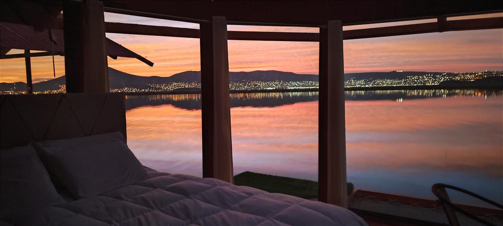 Titicaca Habitacion Panoramica Vista Al Amanecer Villa Puno Ngoại thất bức ảnh